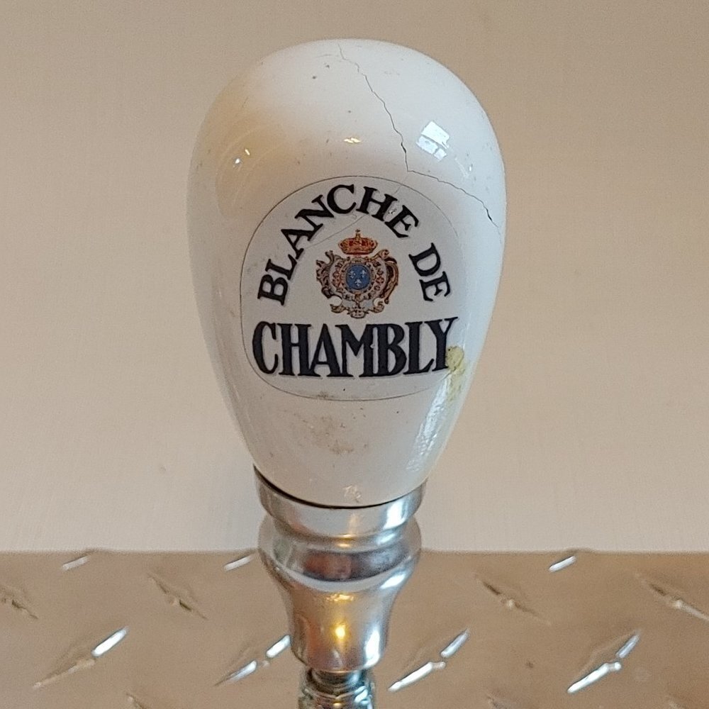 BLANCHE DE CHAMBLY Tap Handle Stubby Knob Gear Shifter Bar Used